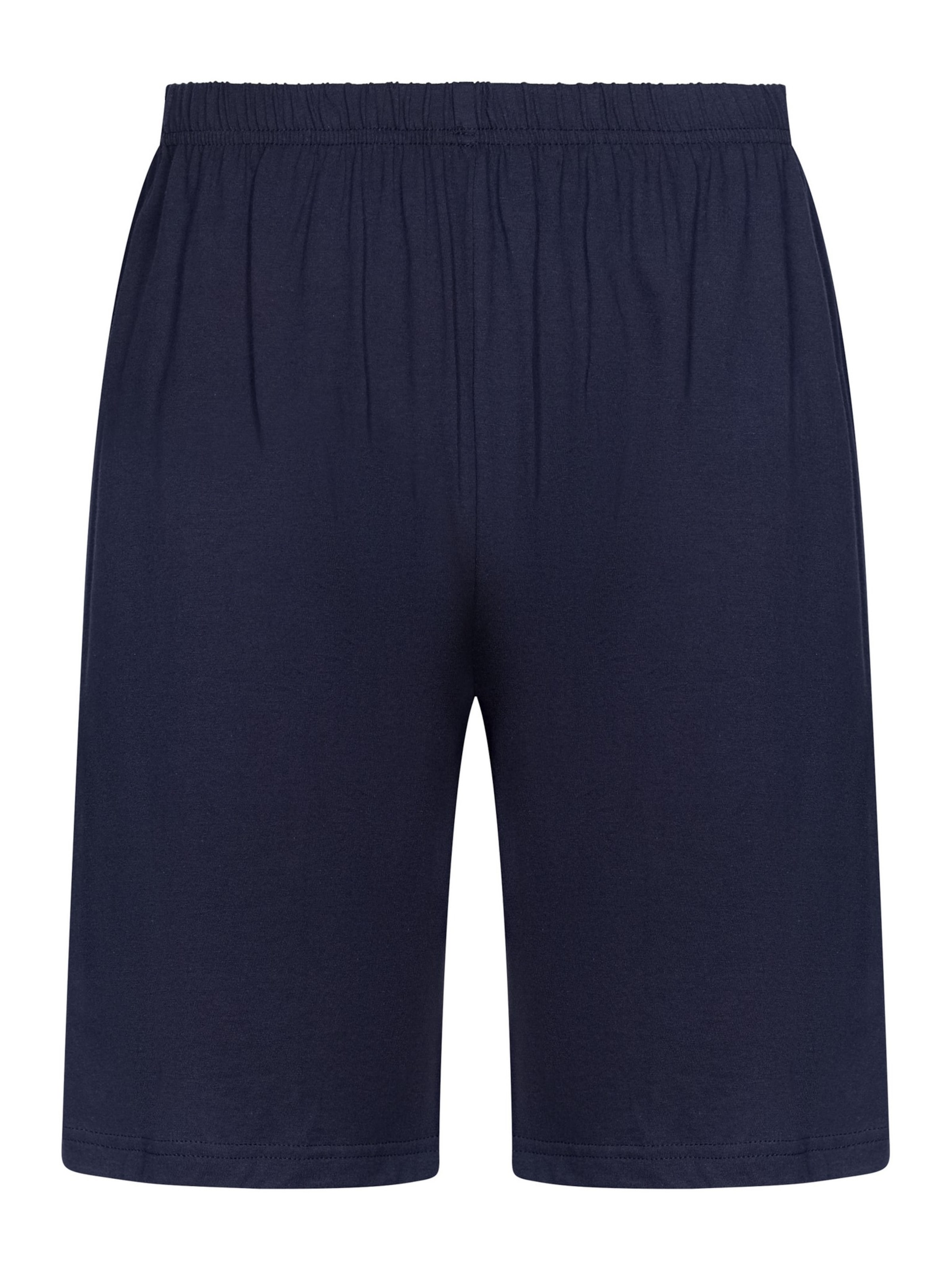 Pyjama court 'Shortama' Pastunette en bleu