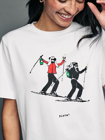 Next Shirt in Wit