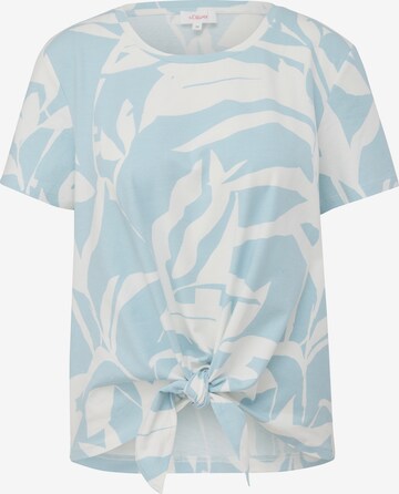 s.Oliver Shirt in Blue: front