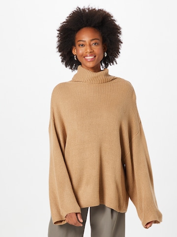 Misspap Sweater in Brown: front