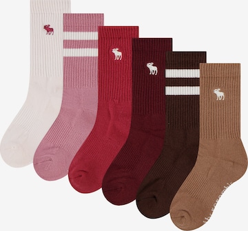 smėlio Abercrombie & Fitch Kojinės: priekis