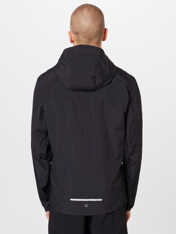 ADIDAS PERFORMANCE Athletic Jacket 'Marathon Warm-Up' in Black