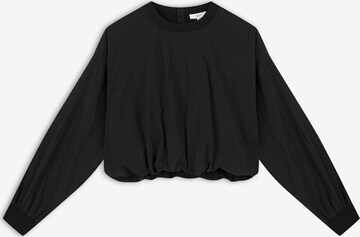 Twist Blouse in Zwart: voorkant