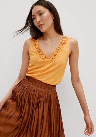 COMMA Top in Orange