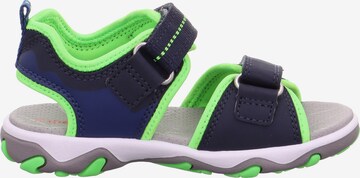 SUPERFIT - Sapatos abertos 'Mike 3.0' em azul