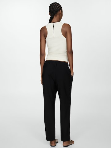 Loosefit Pantalon 'FLUIDO' MANGO en noir