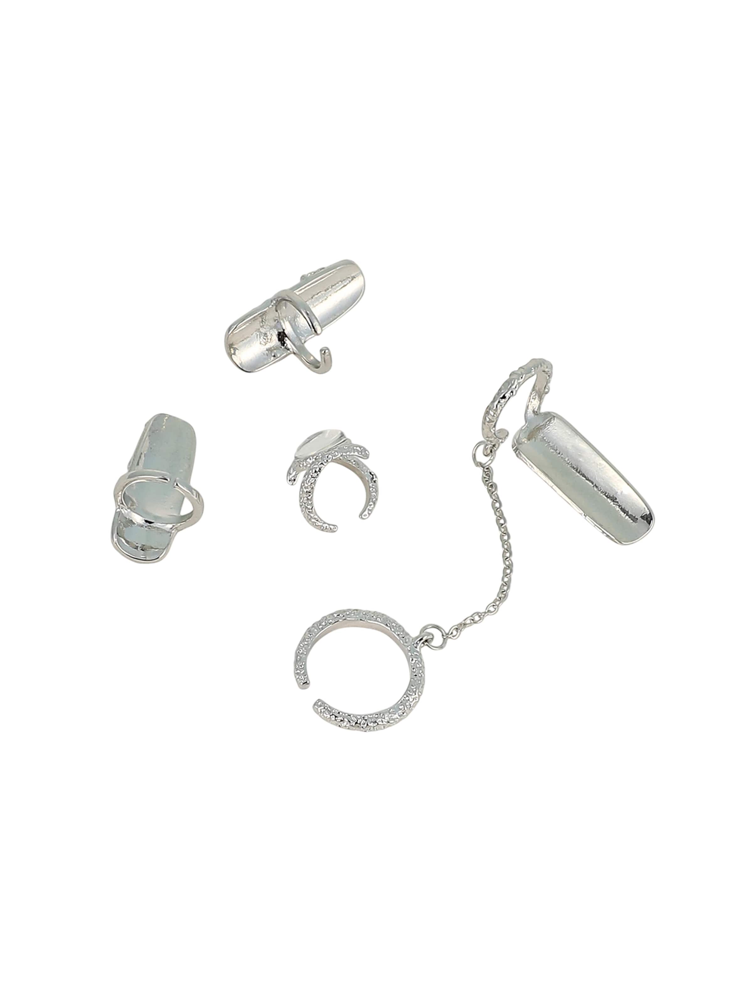 SOHI Ring 'Dhriti' i silver: framsida