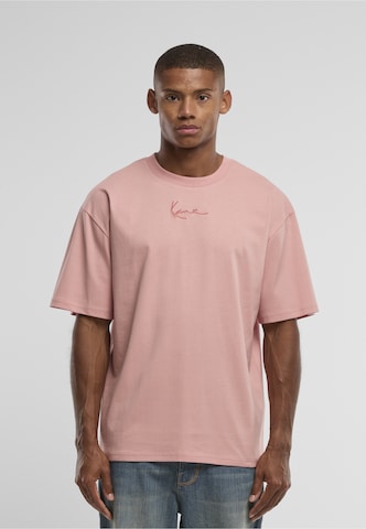 T-Shirt 'Essential' Karl Kani en rose : devant