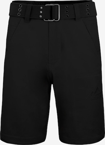 normani Regular Outdoorshorts 'Gobi' in Schwarz: predná strana