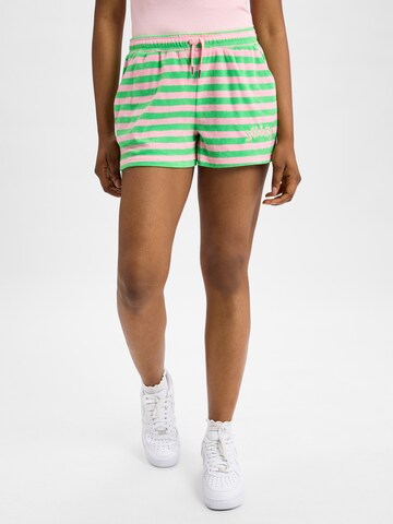 Juicy Couture Loosefit Broek in Groen: voorkant