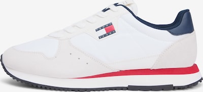 Tommy Jeans Niske tenisice u tamno plava / bijela / vuneno bijela, Pregled proizvoda