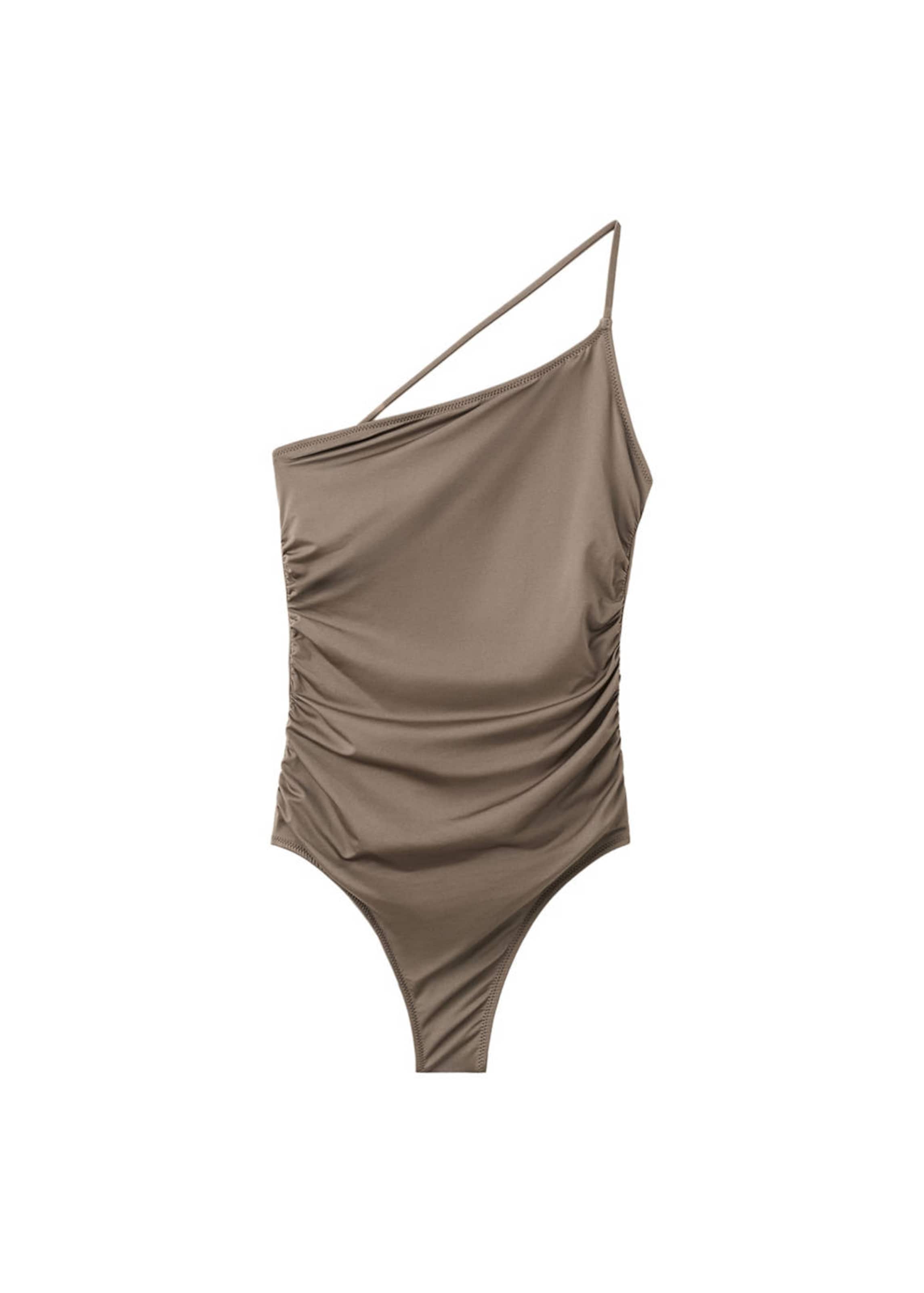 MANGO Swimsuit 'Ciro' in Green: front