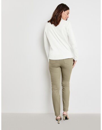 Coupe slim Pantalon GERRY WEBER en gris