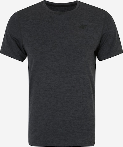 Sportiniai marškinėliai iš 4F, spalva – margai juoda, Prekių apžvalga