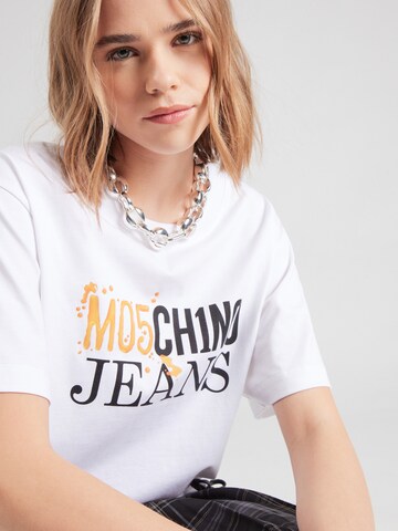 Moschino Jeans Μπλουζάκι σε λευκό