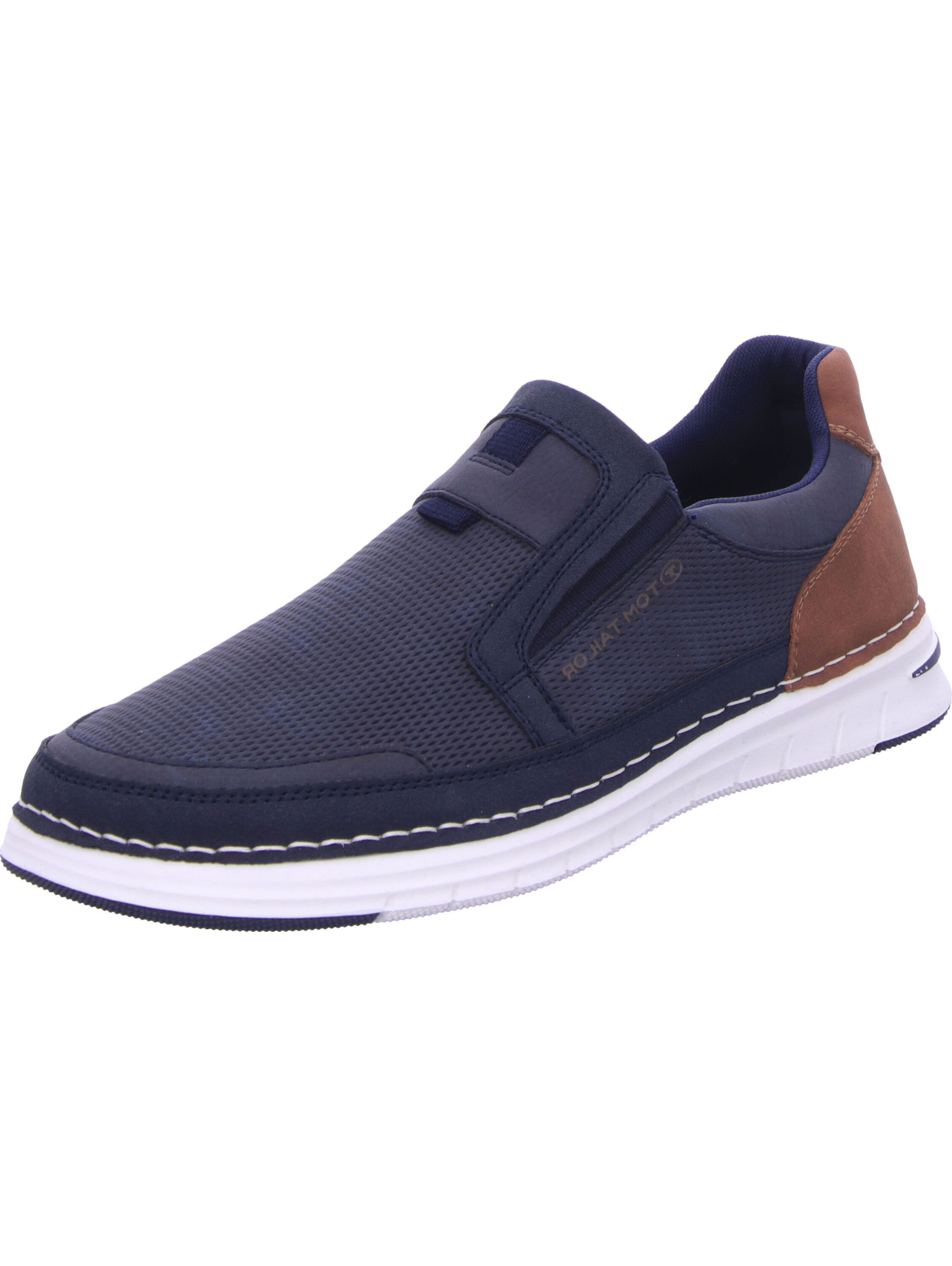 Chaussure basse TOM TAILOR en bleu : devant