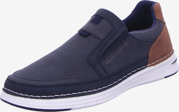 Chaussure basse TOM TAILOR en bleu : devant