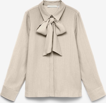 Chemisier 'VMJay' VERO MODA en beige : devant
