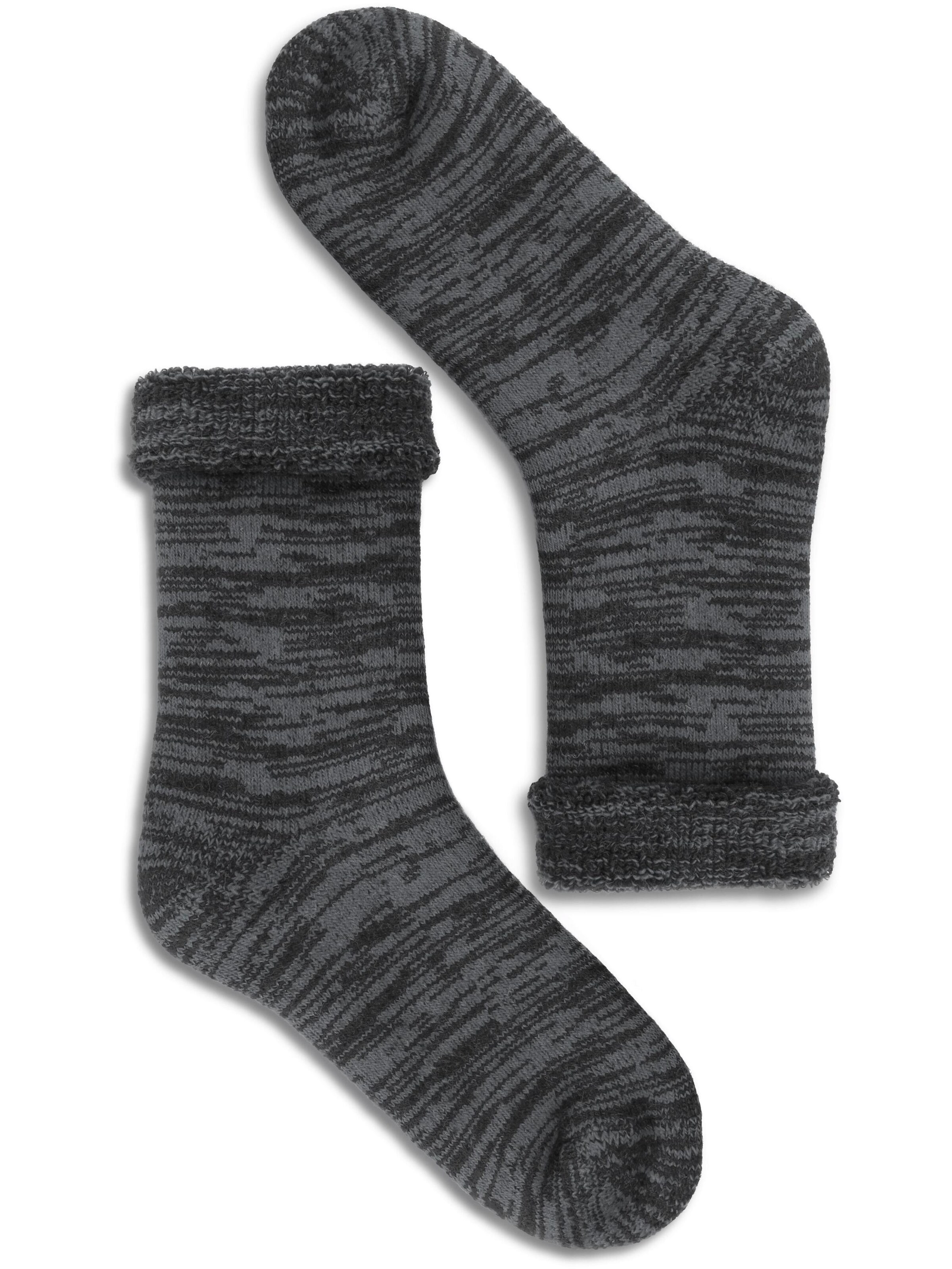 Polar Husky Socken in Grau: Vorderseite