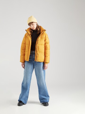 Pepe Jeans Winter Jacket 'MORGAN' in Yellow