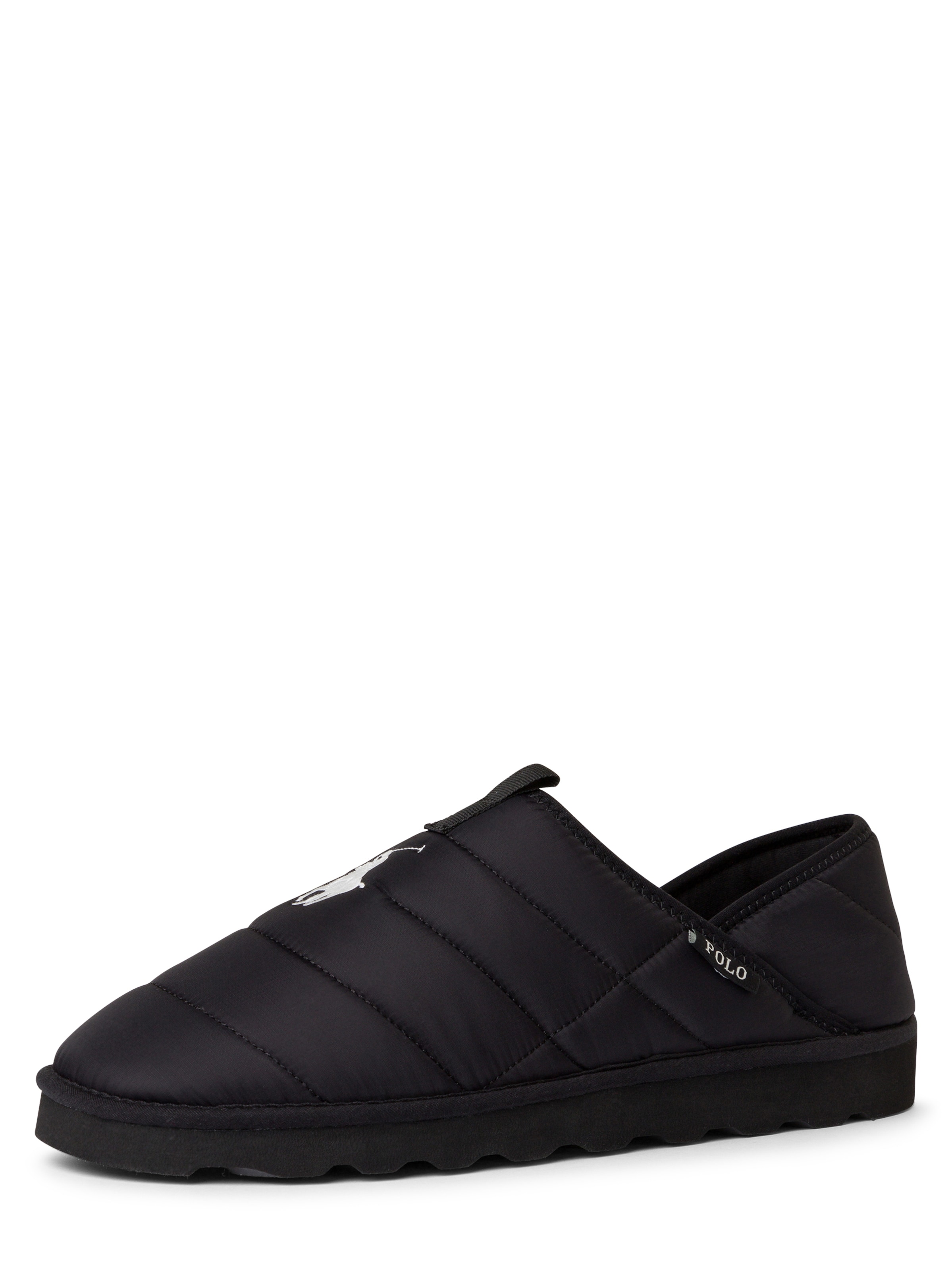 Polo Ralph Lauren Slipper in Schwarz: Vorderseite