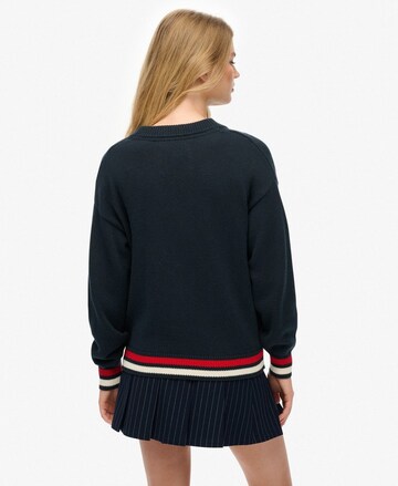 Cardigan Superdry en bleu
