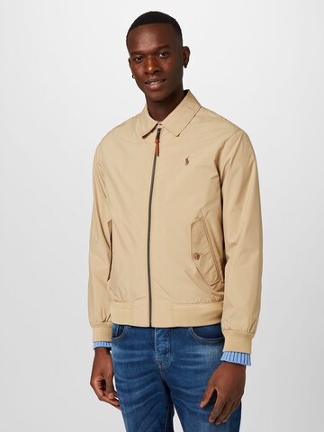 Veste mi-saison Polo Ralph Lauren en beige : devant