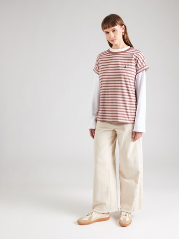 T-shirt 'IDAARA' ARMEDANGELS en marron