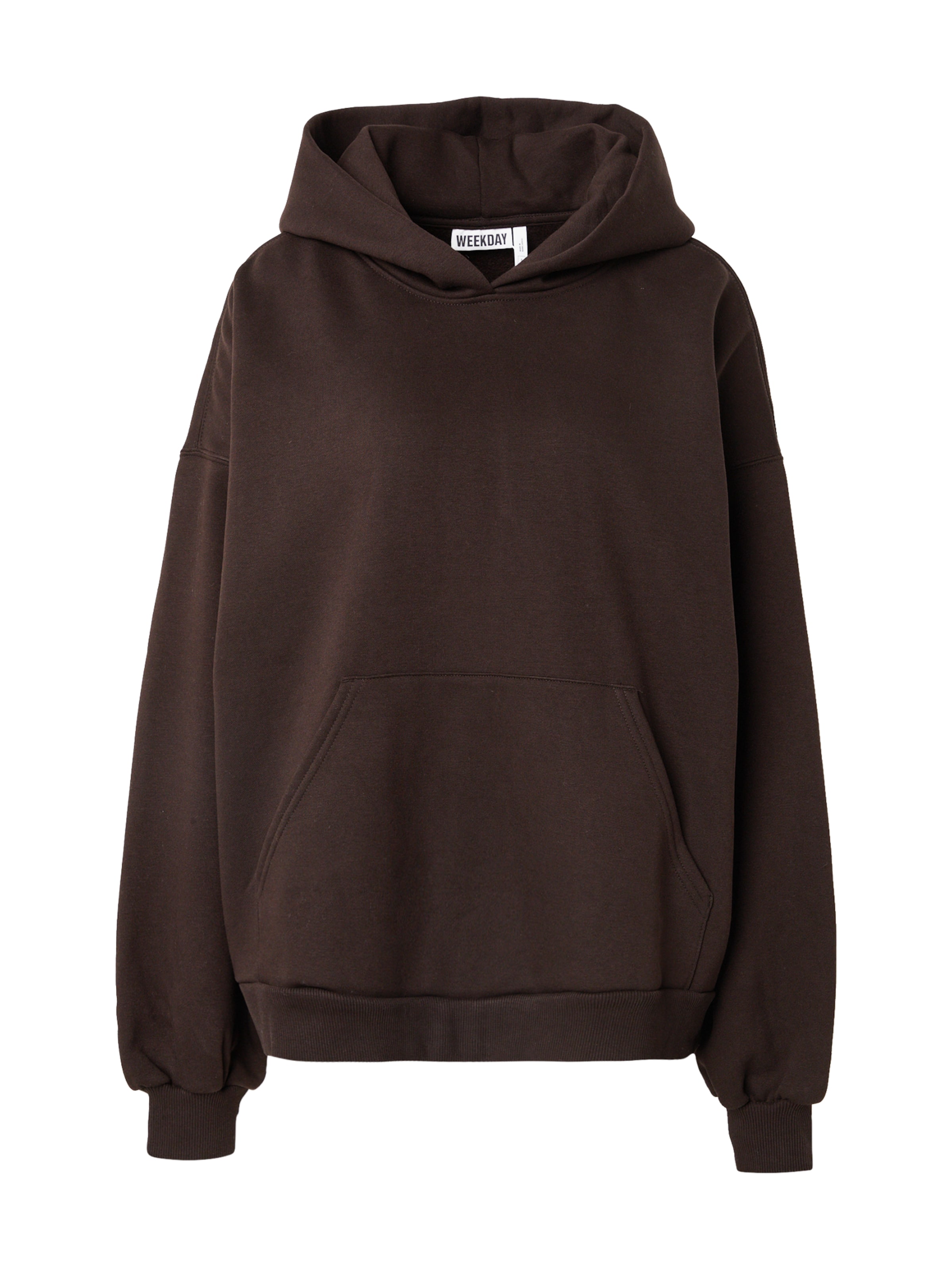 WEEKDAY Sweatshirt in Brown: front