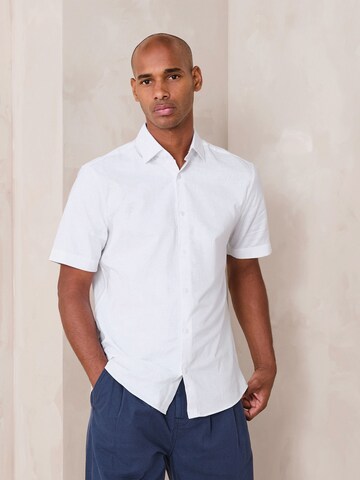 Next Regular fit Overhemd 'Premium' in Wit: voorkant
