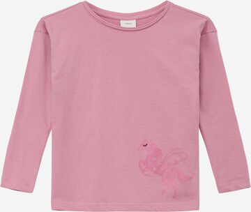 s.Oliver - Camiseta en rosa: frente