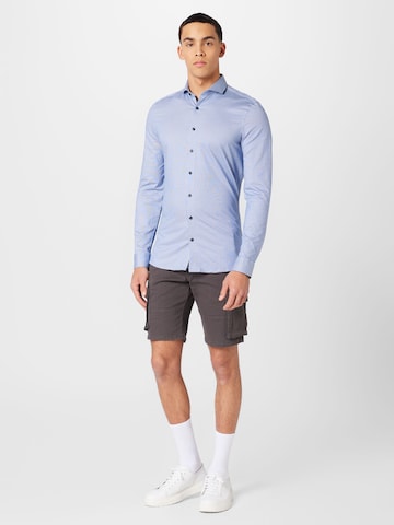 OLYMP Slim fit Button Up Shirt in Blue