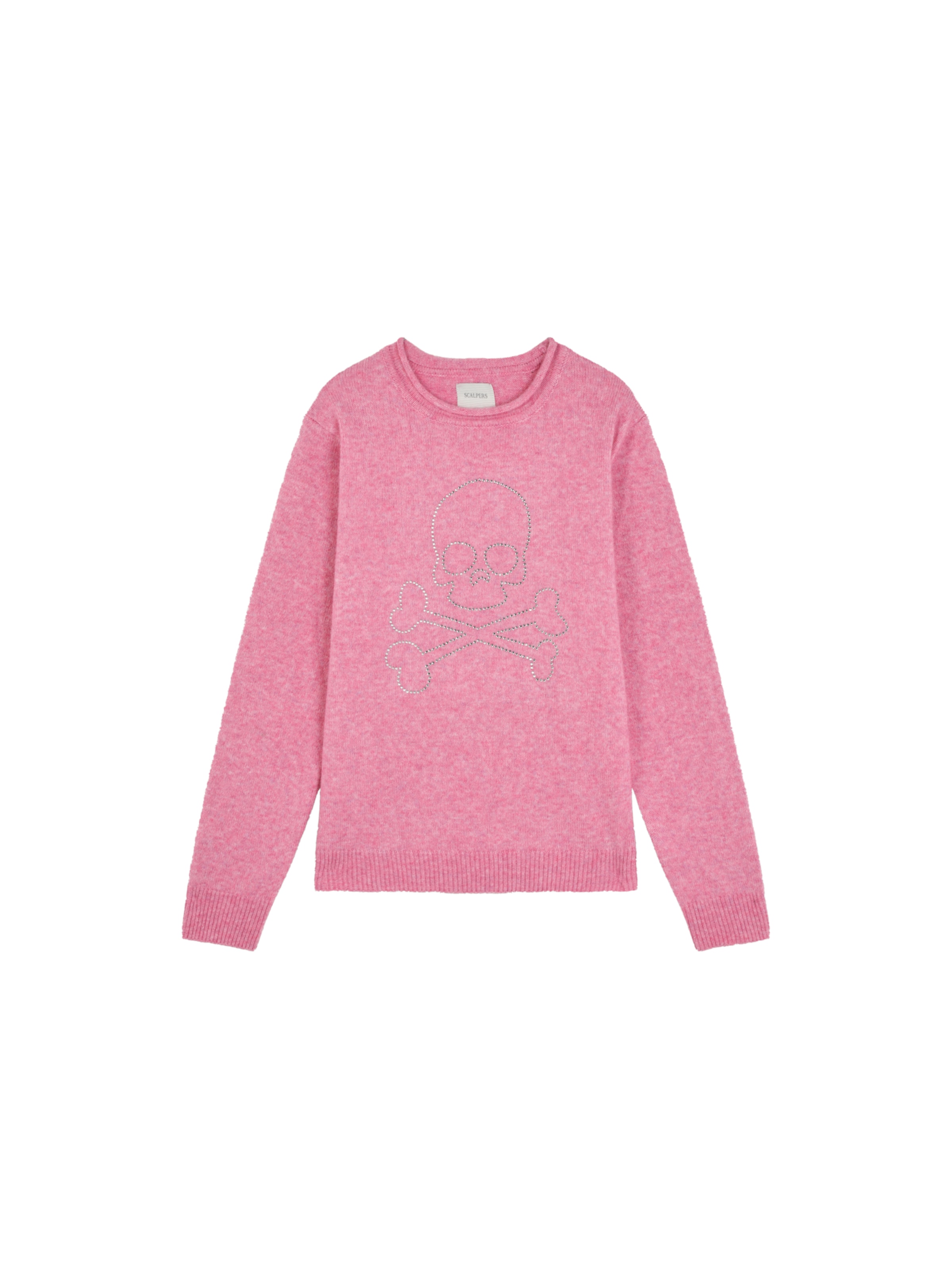 Pull-over ' ' Scalpers en rose : devant