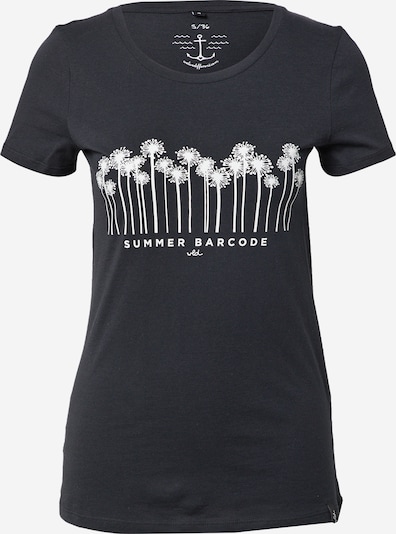 WLD Shirt 'SUMMER BARCODE II' in Black / White, Item view