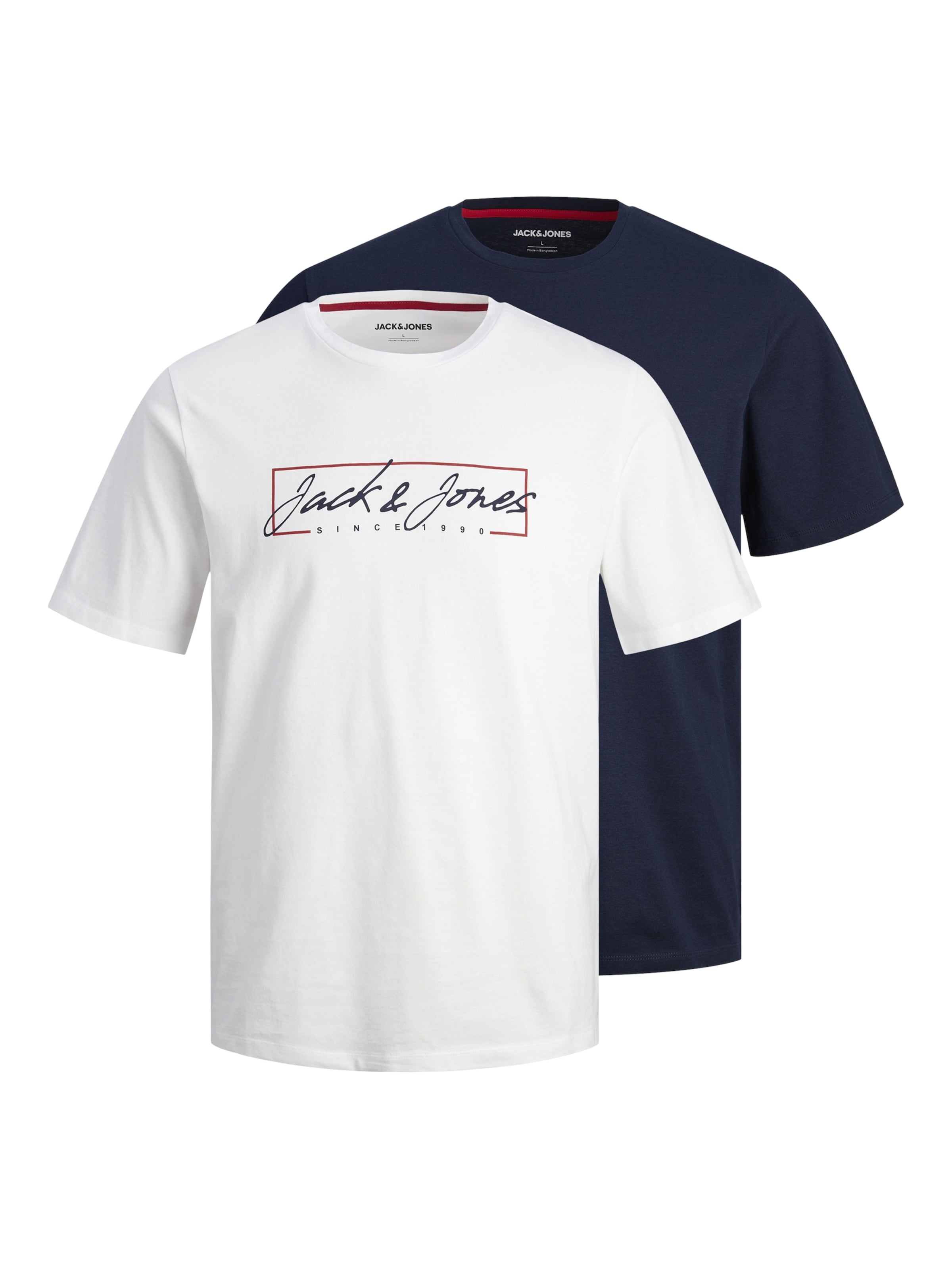 JACK & JONES Póló 'JJZuri' - kék: elől