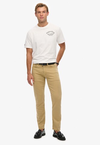 T-Shirt Superdry & Co en blanc