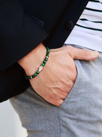 GT Collection - Pulsera 'Hamsa Hand' en verde