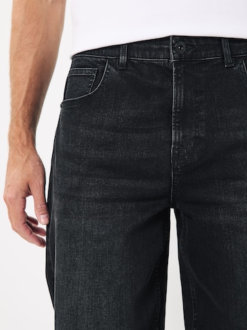 melns Next Vaļīgs piegriezums Džinsi 'Essential'