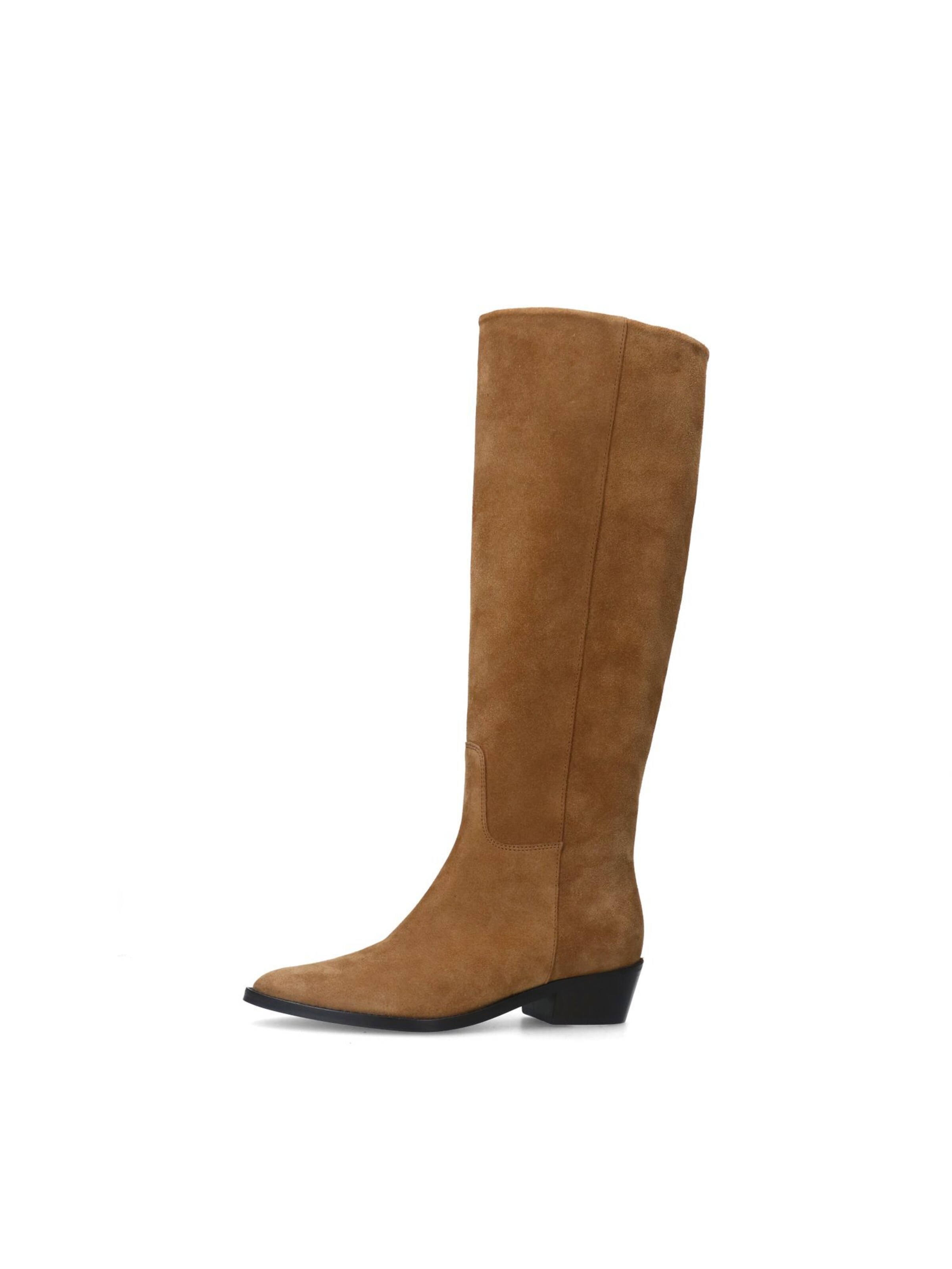 MANFIELD Boots in Beige: front