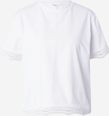 T-shirt 'TERESE' OBJECT en blanc : devant