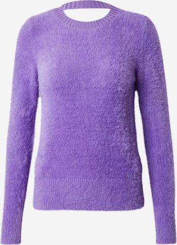 PATRIZIA PEPE - Pullover em roxo: frente