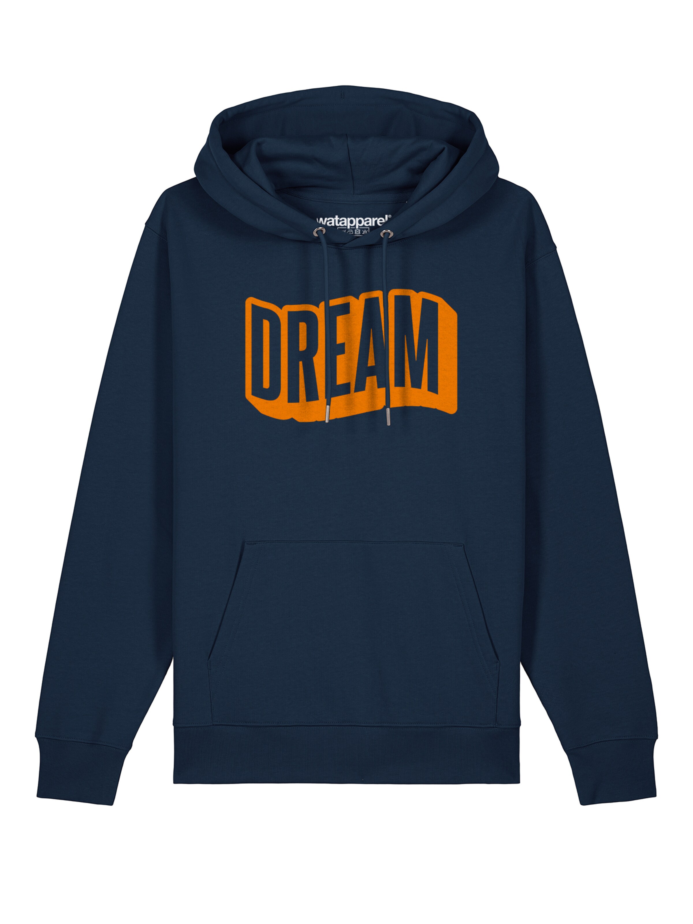 Watapparel Sweatshirt ' Dream ' in Blauw: voorkant