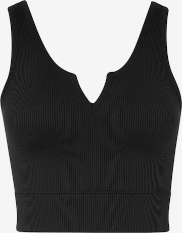 fashionshowcase Top 'ELVA' in Schwarz: Vorderseite
