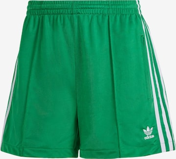 ADIDAS ORIGINALS Workout Pants 'Firebird' in Green: front