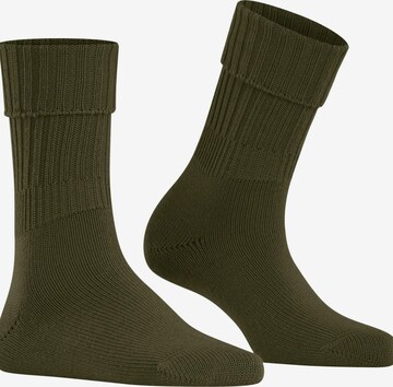 FALKE Socken 'Striggings Rib' in Grün: Vorderseite
