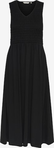 Cream Dress in Black: front