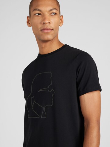 Tricou de la Karl Lagerfeld pe negru