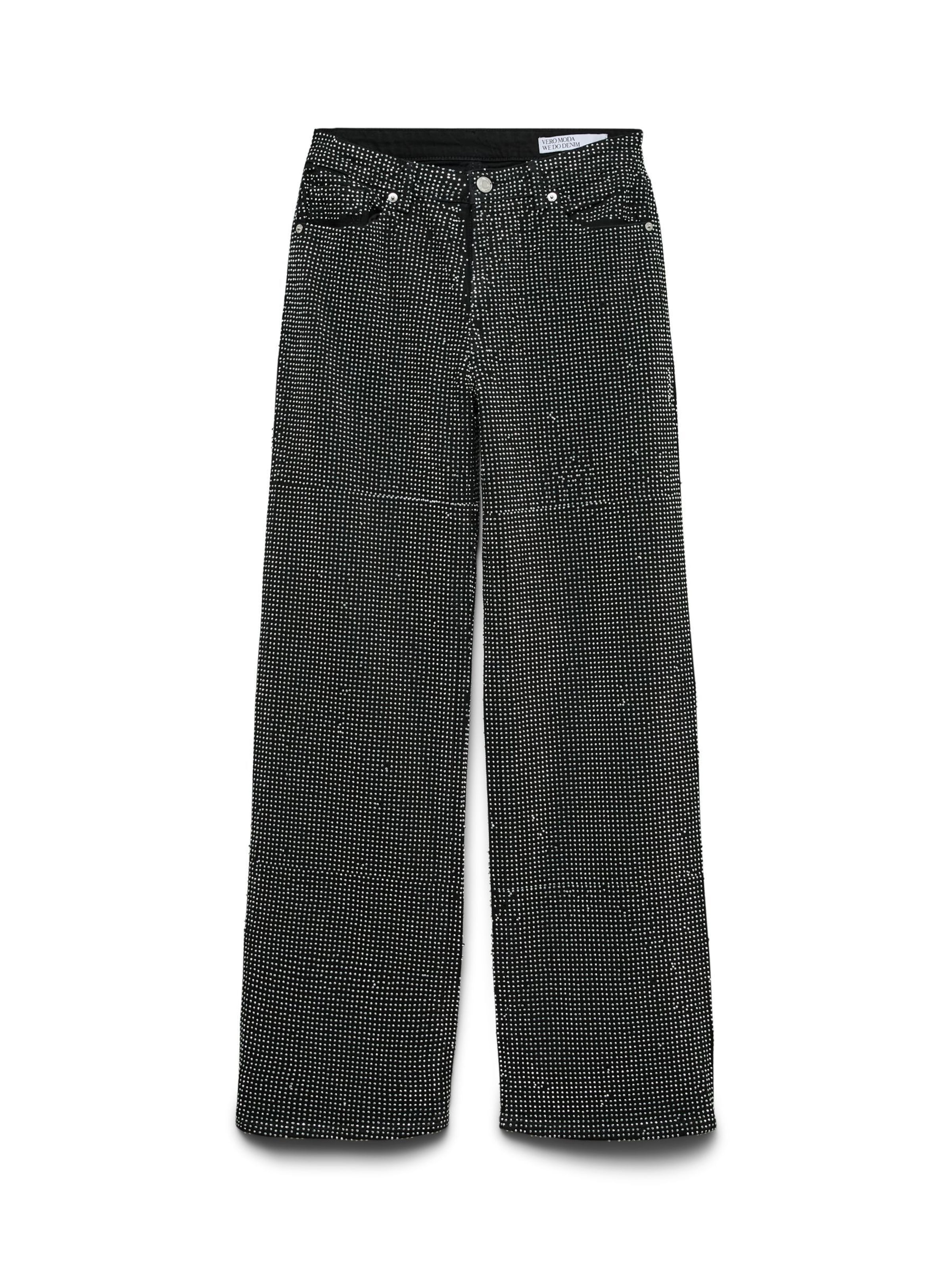 VERO MODA regular Jeans 'TESSA' i sort: forside