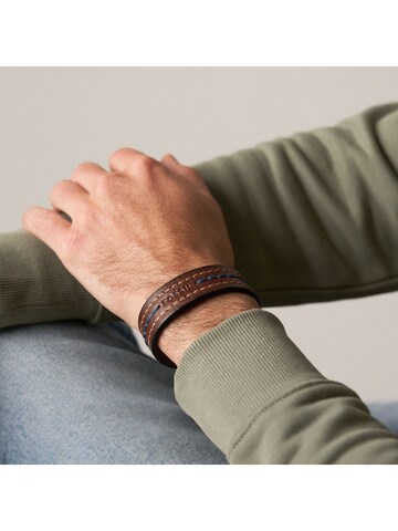 FOSSIL Armband in Braun: Vorderseite