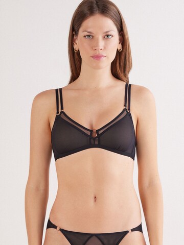INTIMISSIMI Triangel BH in Schwarz: Vorderseite